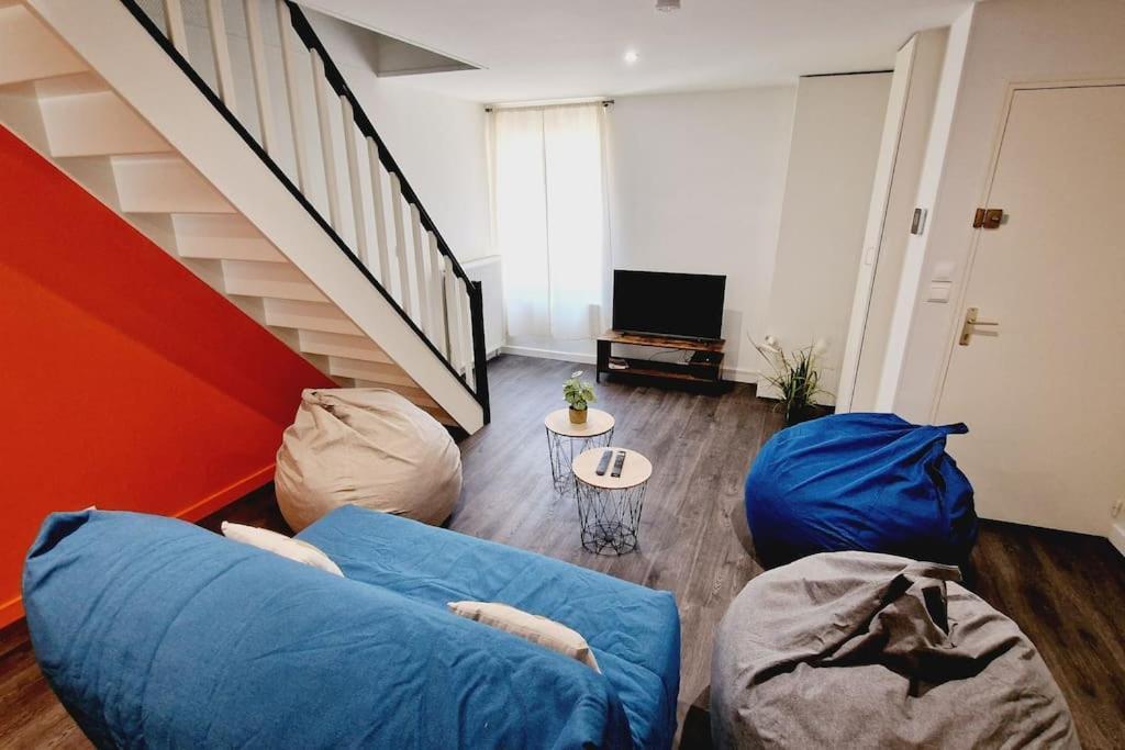 Maison, 4 A 6 Pers, Clim, Parking Prive, 2 Chambres أجان المظهر الخارجي الصورة