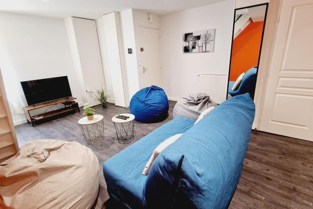 Maison, 4 A 6 Pers, Clim, Parking Prive, 2 Chambres أجان المظهر الخارجي الصورة